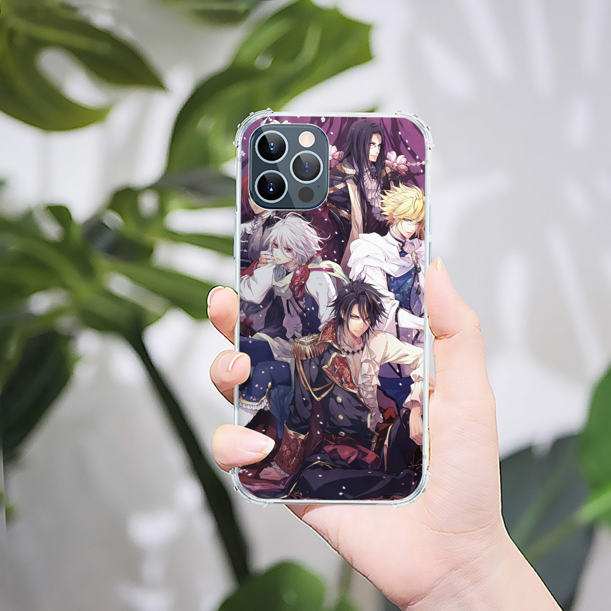 （画像用） 刀剣乱舞 Touken Ranbu 【iPhone 12シリーズ対応】透明スマホケース（クリアソフトケース）
